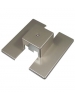 Center Feed - Brushed Nickel - Single Circuit 2 Wire Track System - Liteline CF6108-BN